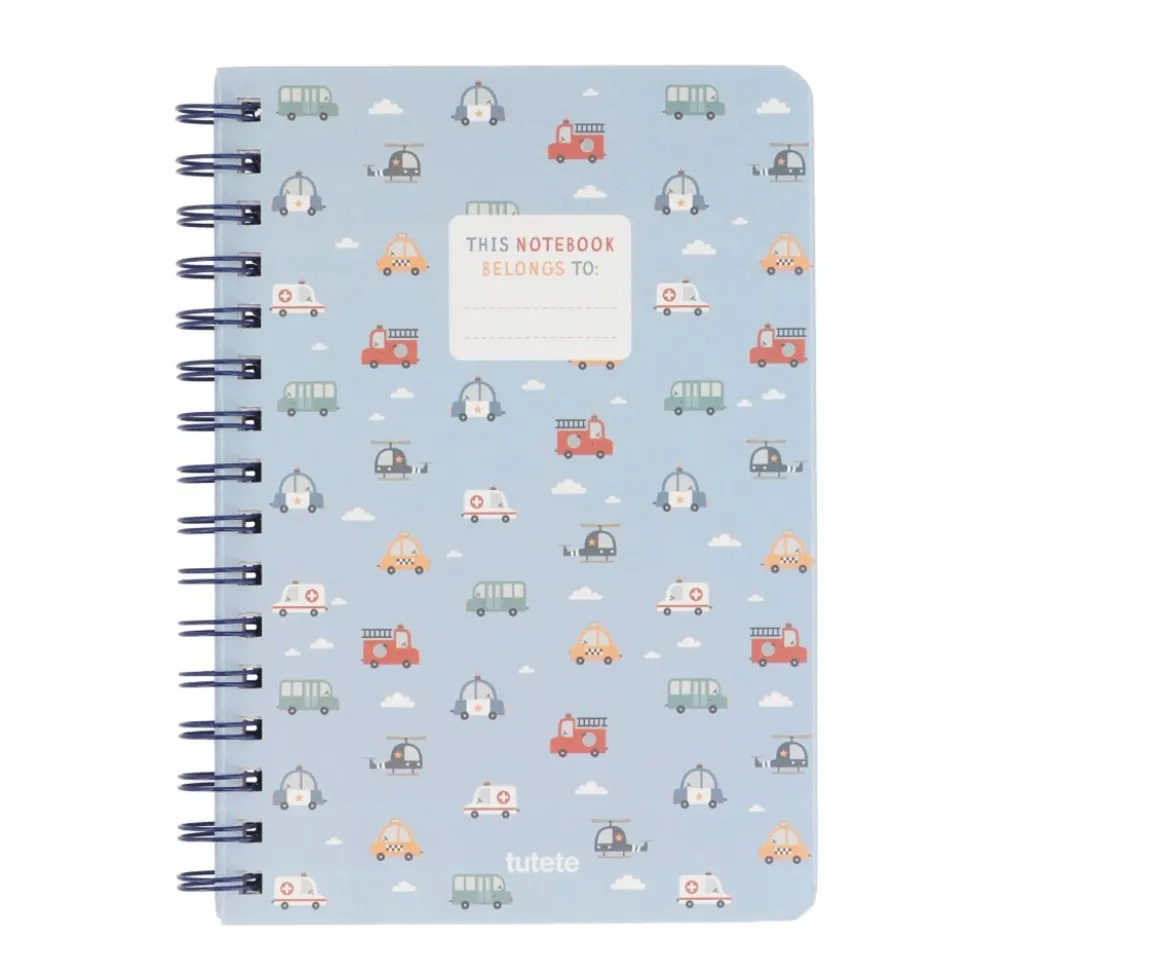 Libreta Escolar City Cars