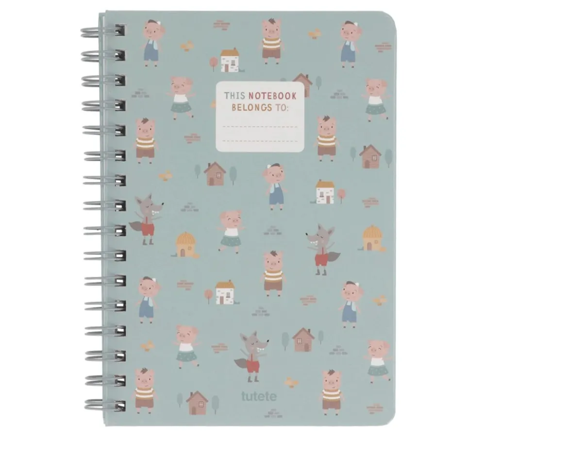 Libreta Escolar The Three Little Pigs