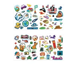 Libro de Pegatinas Aventureros