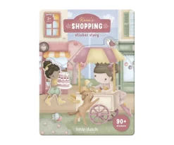 Libro de Pegatinas de Compras con Rosa