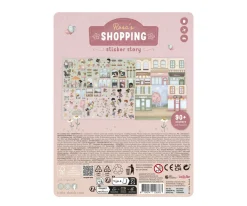 Libro de Pegatinas de Compras con Rosa