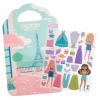 Libro de Pegatinas de Gel Reutilizables de Compras en París