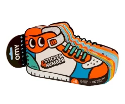Libro de Pegatinas por Números Sneakers