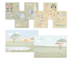Libro de Pegatinas Safari Friends