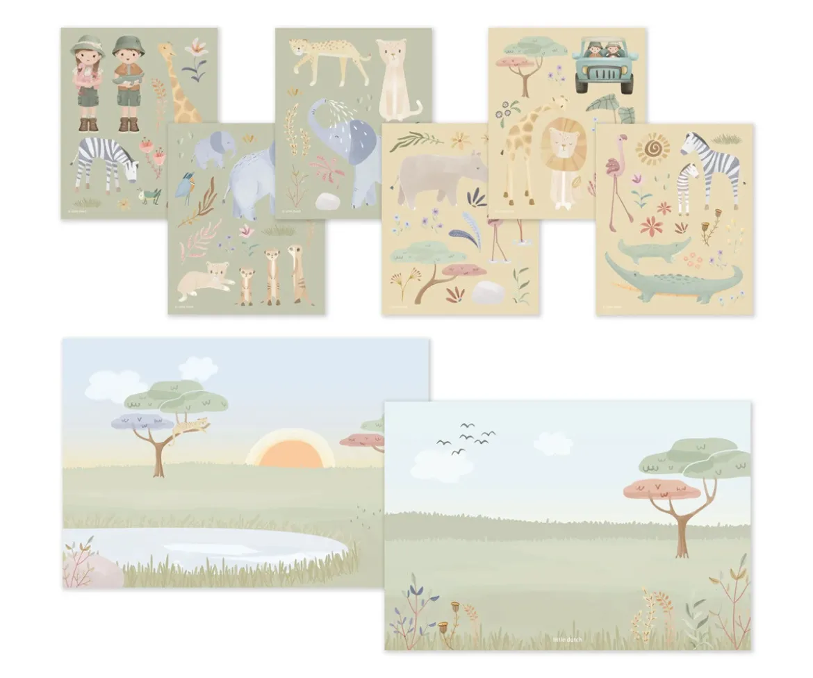 Libro de Pegatinas Safari Friends