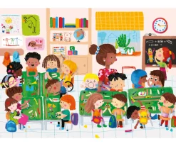 Libro de Puzzles de Madera Les Activités