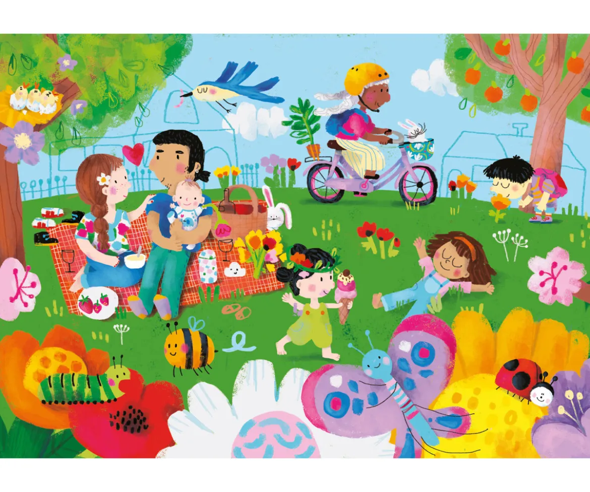 Libro de Puzzles de Madera Le 4 Saisons