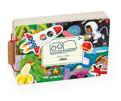 Libro de Puzzles de Madera Le Voyage