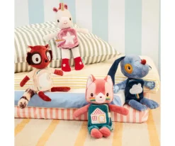 Libro de Tela y Peluche Fosforescente Elvis El Lémur