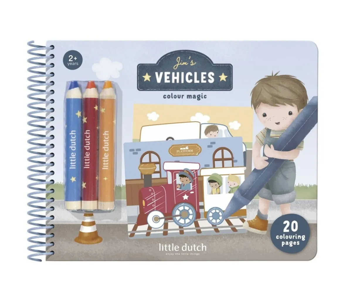 Libro Mágico Vehículos con Jim