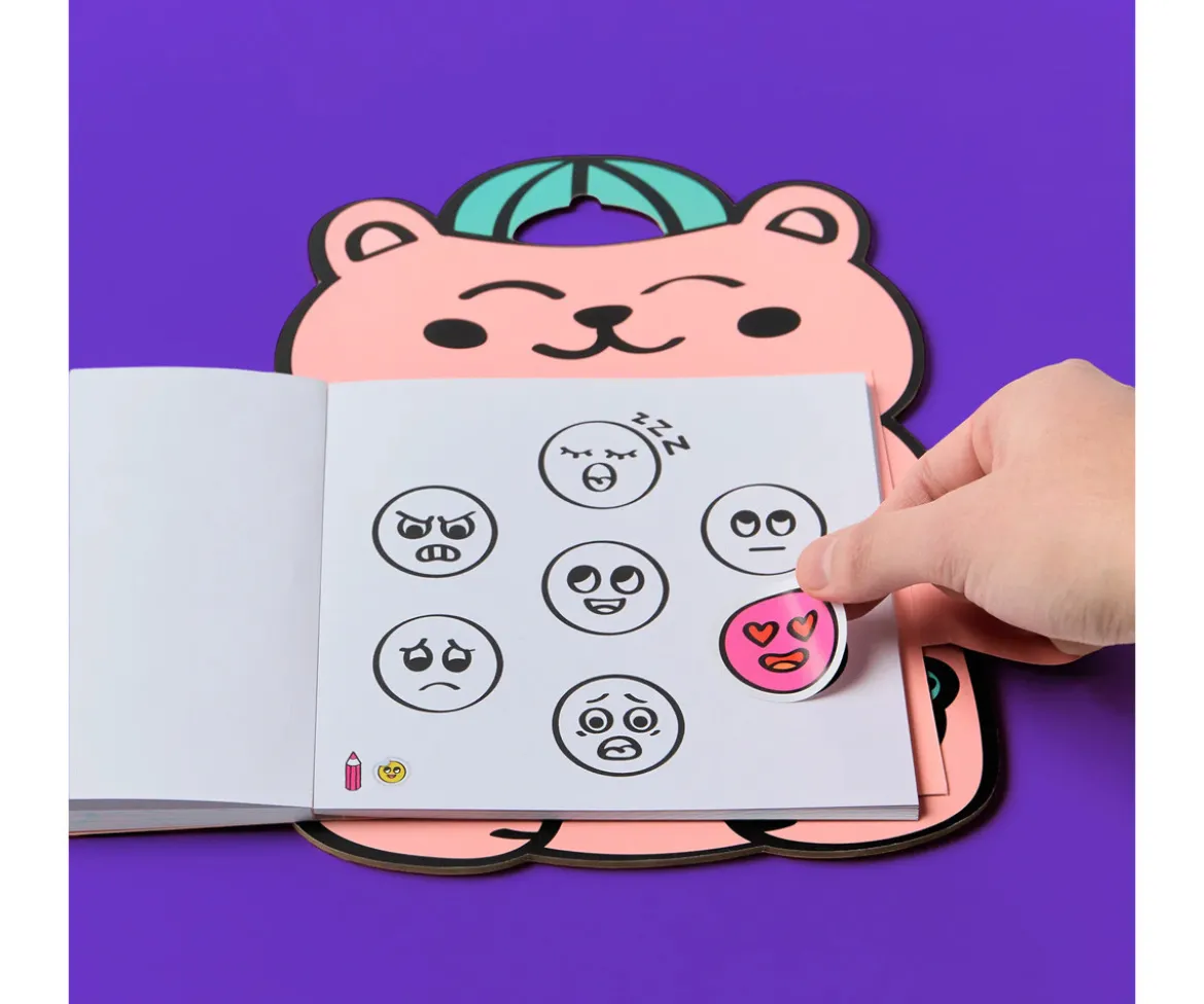 Libro Montessori Stickers Emotions