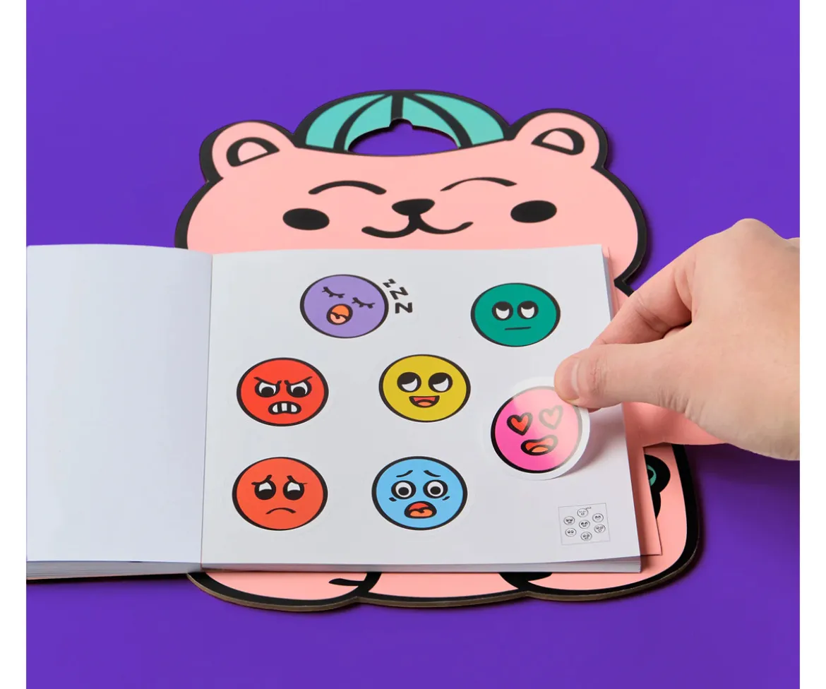 Libro Montessori Stickers Emotions