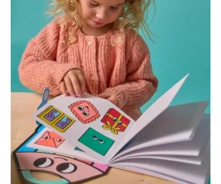 Libro Montessori Stickers Geometric Shapes