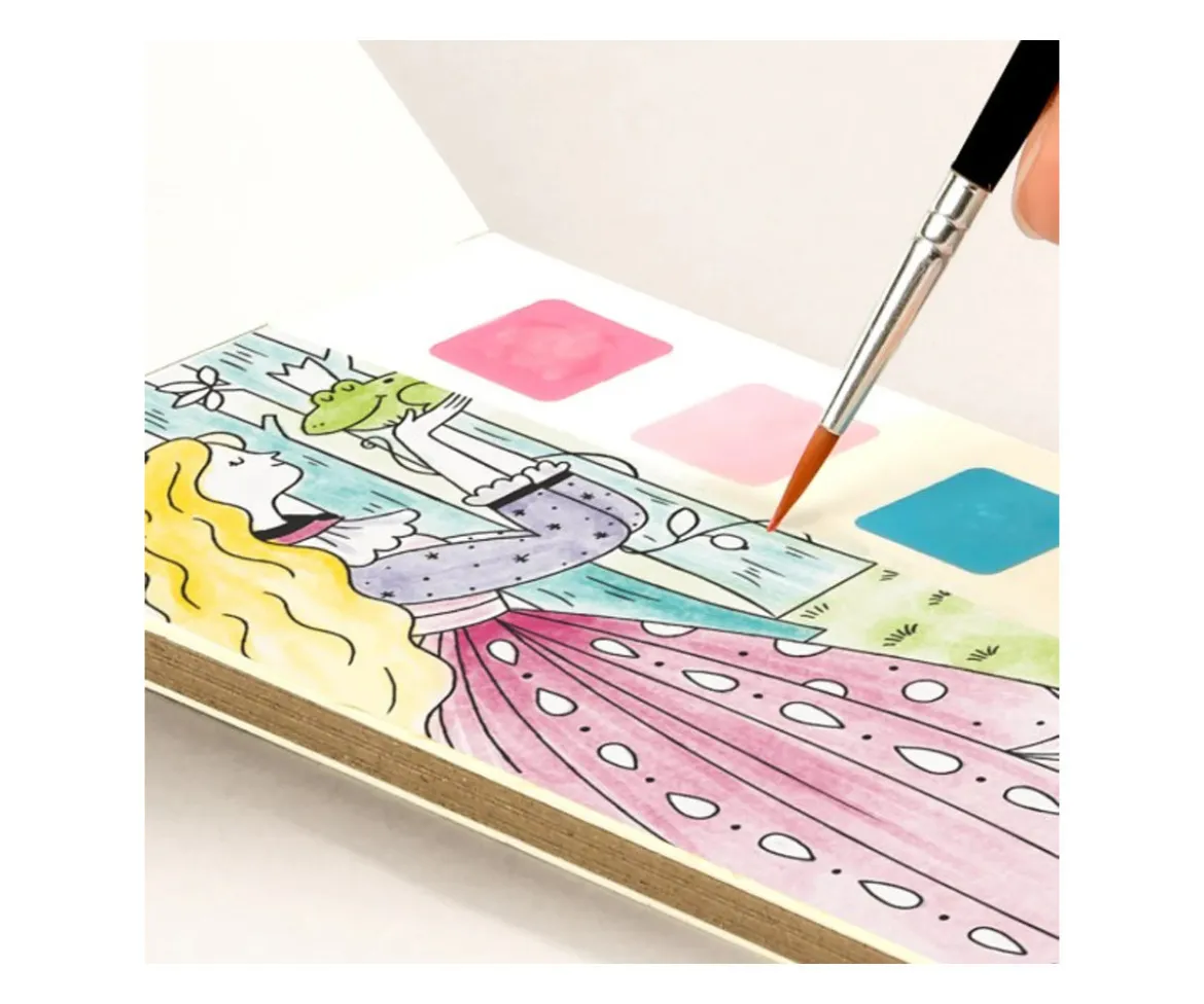 Libro para Colorear Acuarela Fairy Tale Dream