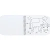Libro para Colorear con Acuarelas Little Farm