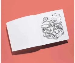 Libro para Colorear Cozy Art Food