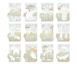 Libro para Colorear Flamenco Safari Friends
