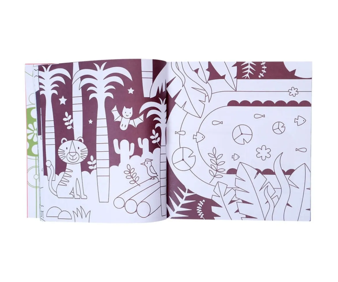 Libro para Colorear Pink Bubble Party