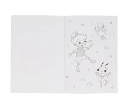 Libro para Colorear + Tubo de Lápices Pandas in Space