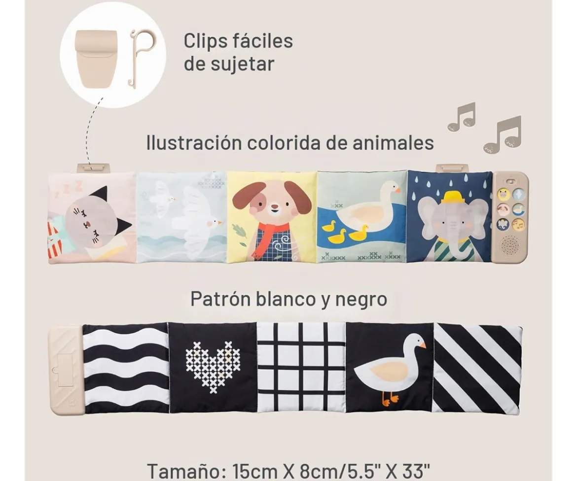 Libro Sensorial Musical