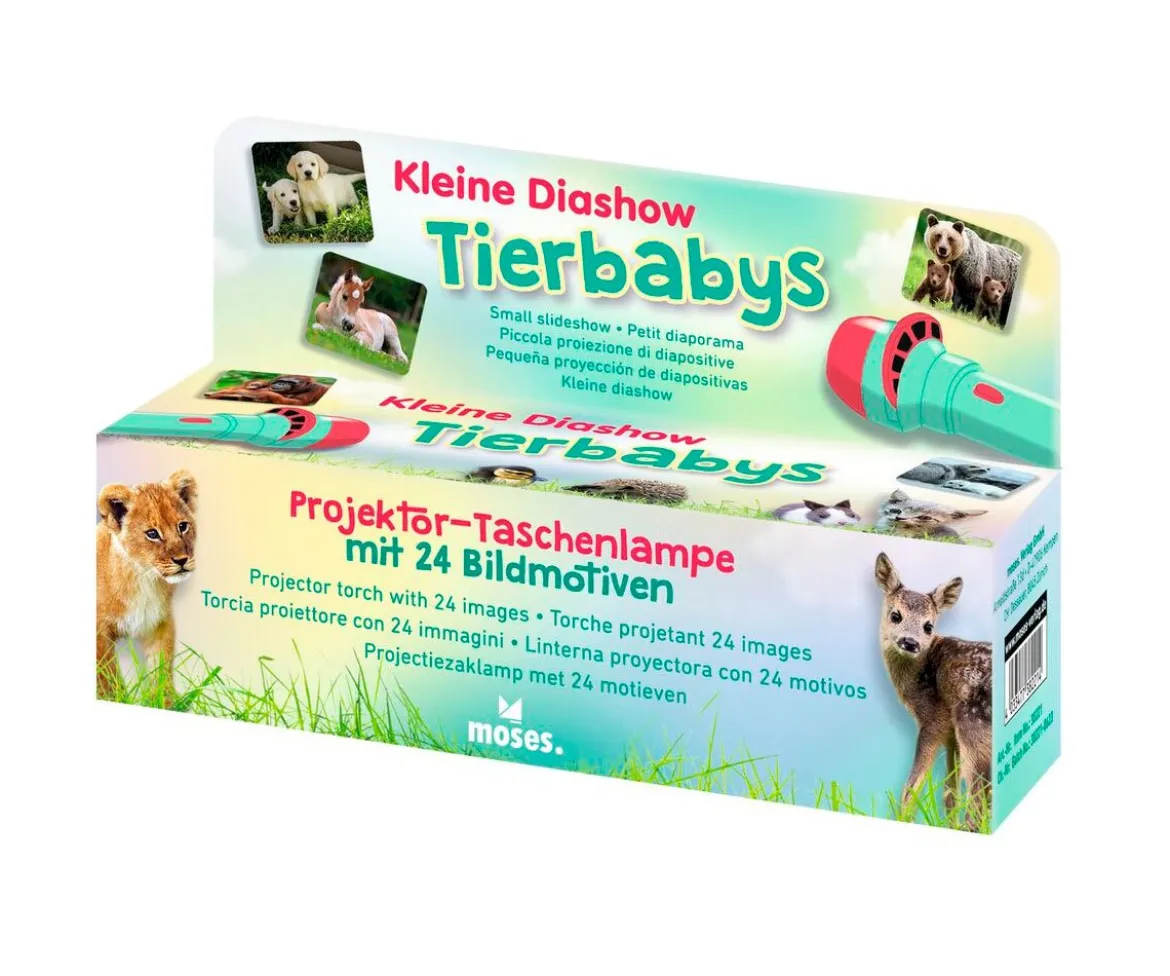 Linterna Proyector Animales Bebés