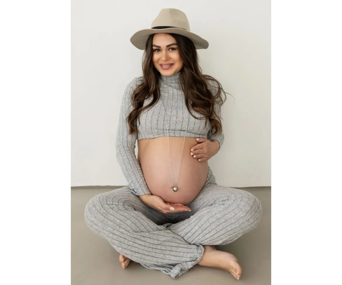 Llamador de Ángeles Sofie Grey Round