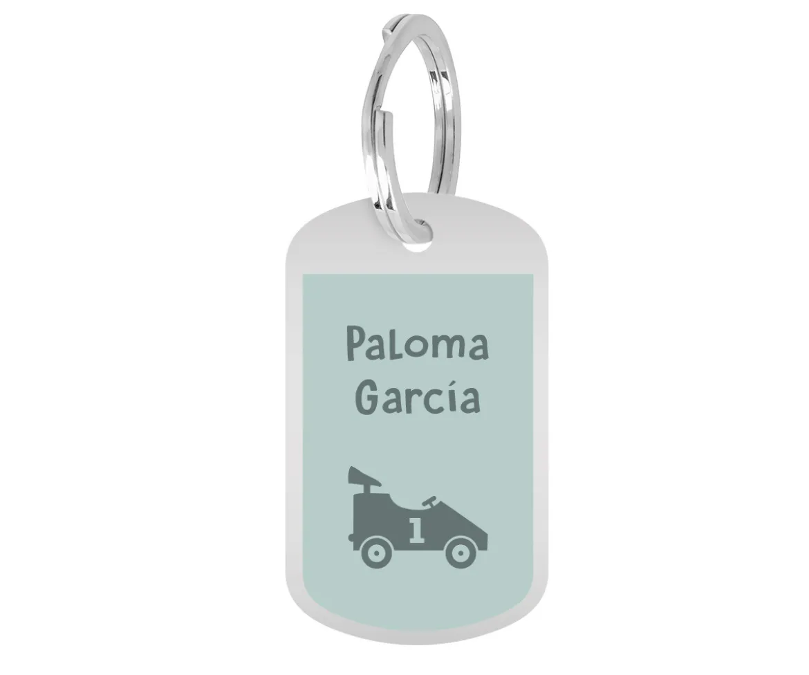 Llavero Mochila Coche de Carreras