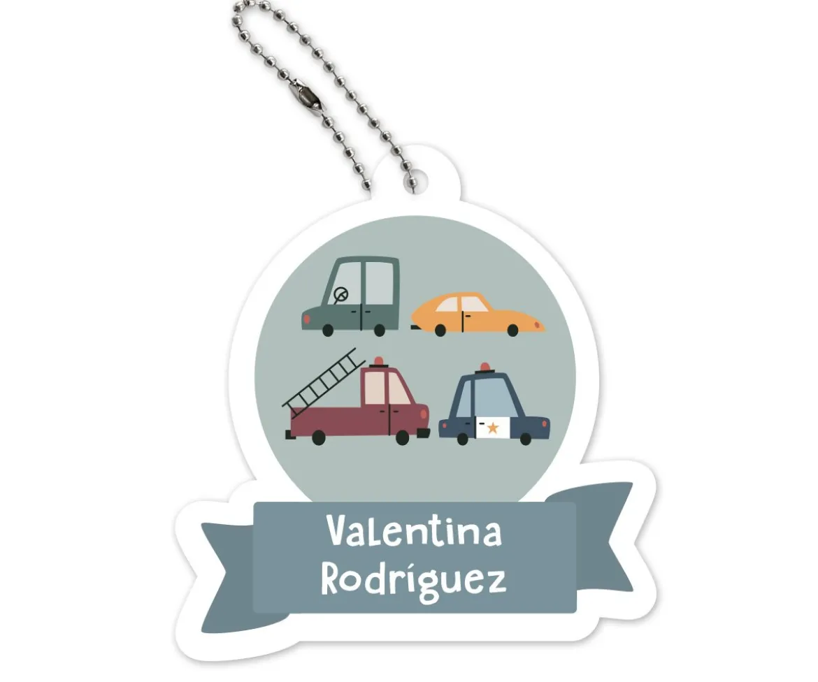 Llavero Mochila Vintage Cars