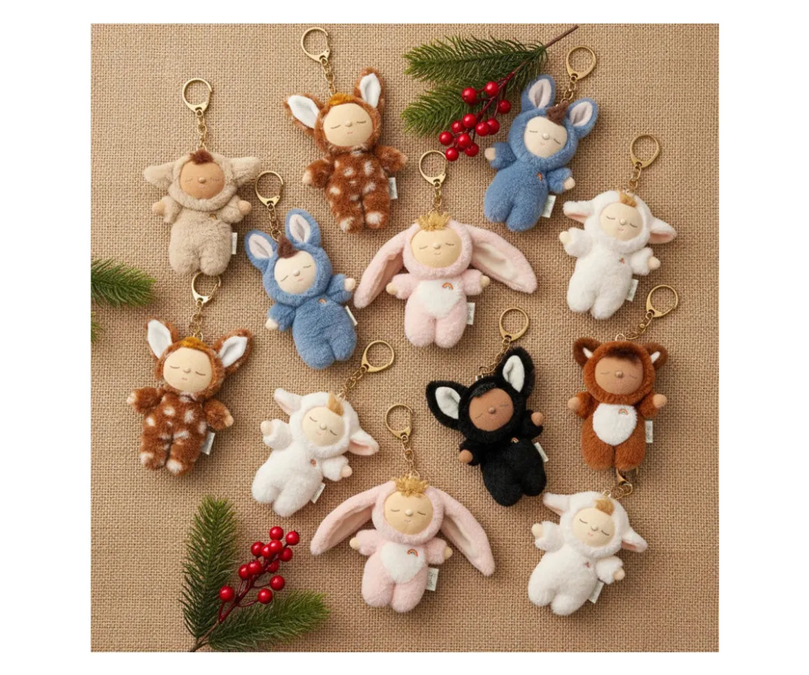 Llavero para Mochila Cozy Charm Bunny Twiggy