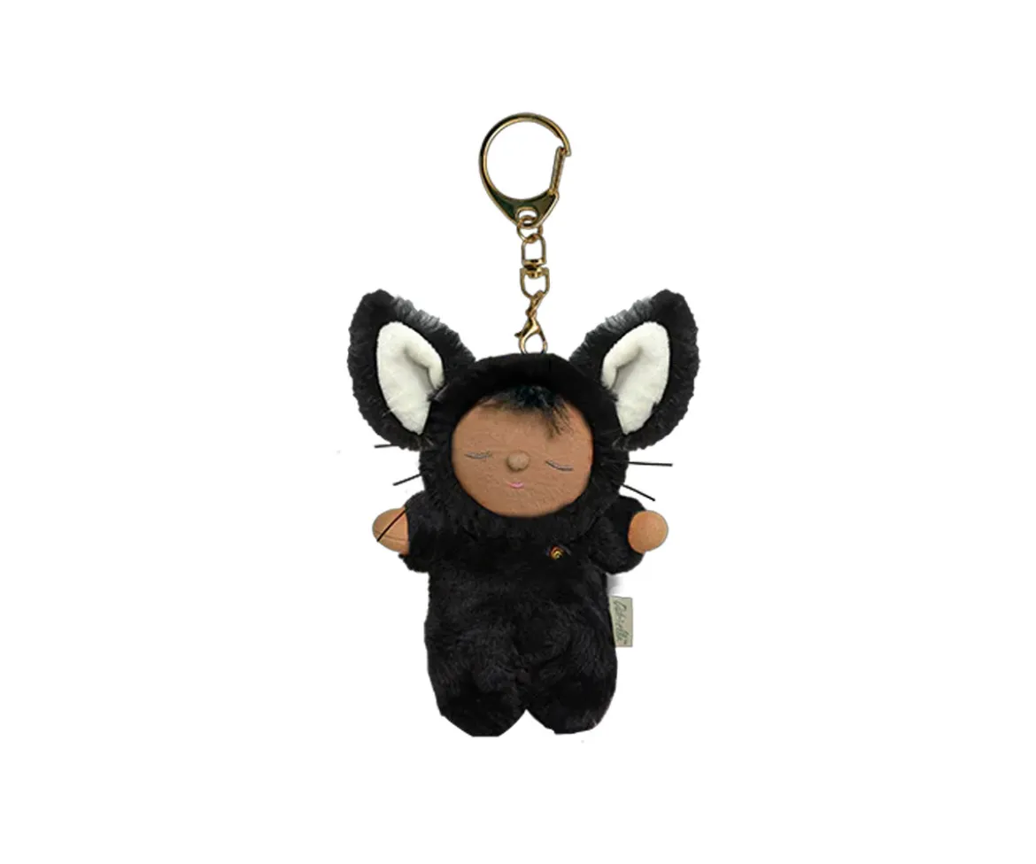 Llavero para Mochila Cozy Charm Cat Nox