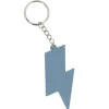Llavero Silicona Personalizable Thunder Blue