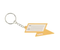 Llavero Silicona Personalizable Thunder Mustard