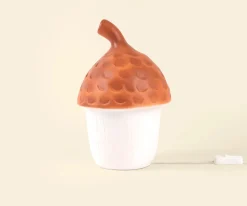 Lámpara Quitamiedos Bellota Rojo Teja