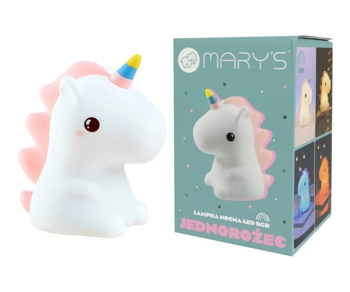 Luz Nocturna LED RGB Unicornio