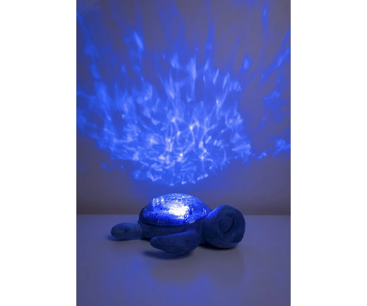 Luz Nocturna Recargable Tranquil Turtle Aqua