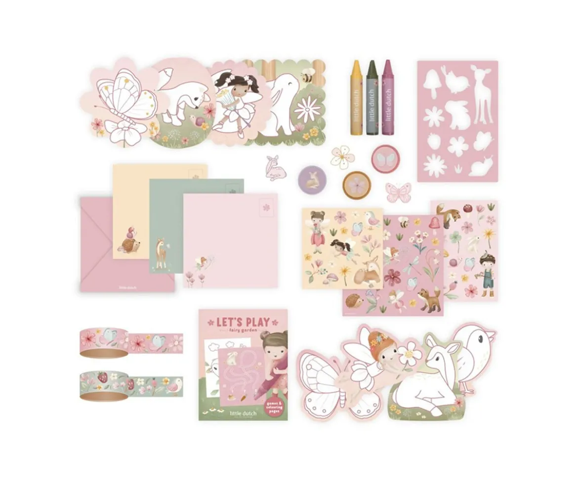 Maleta de Creatividad Rosa Fairy Garden