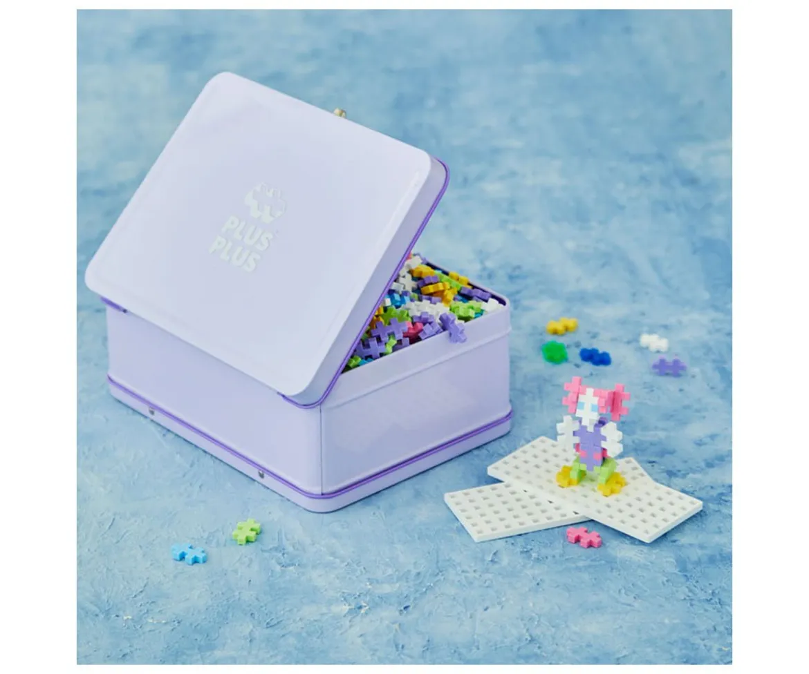 Maletín Metálico Violeta Pastel 600 Piezas