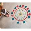 Mandala Pequeñas Monedas Azules