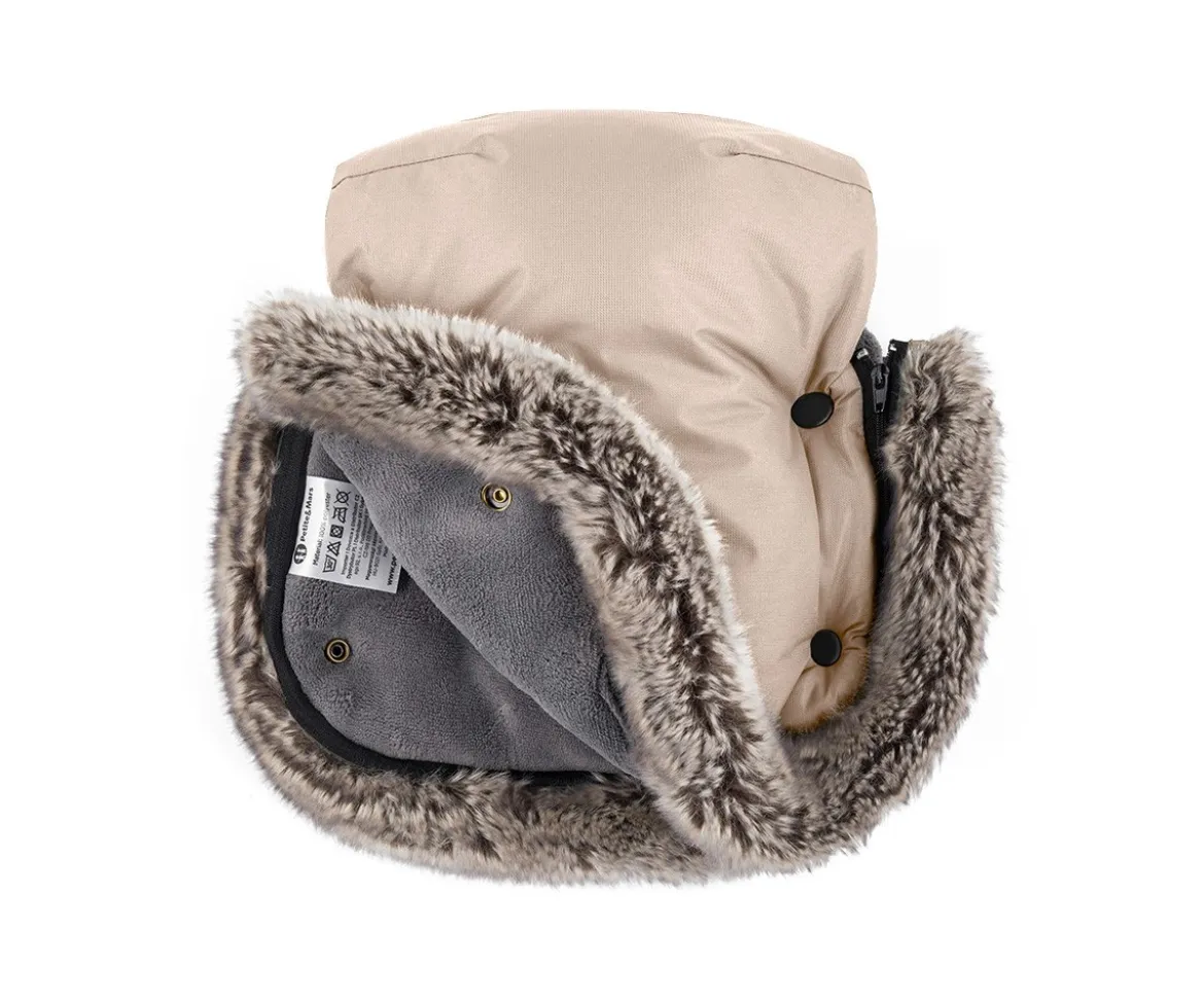 Manoplas Térmicas Impermeables para Carrito Furry Rose Petal