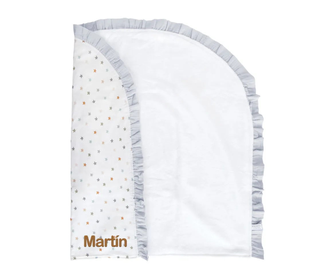 Manta Arrullo Little Stars Blue Personalizable