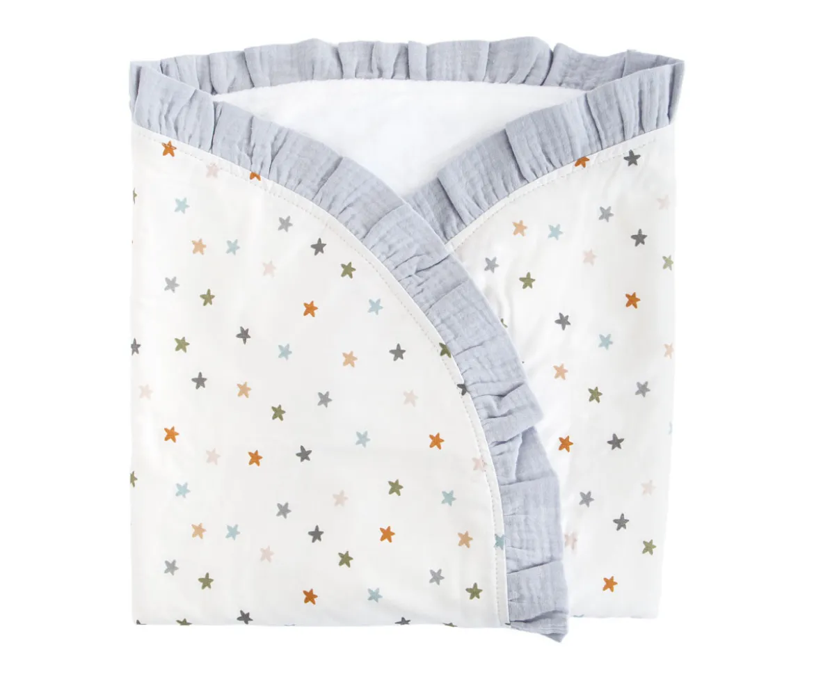 Manta Arrullo Little Stars Blue Personalizable
