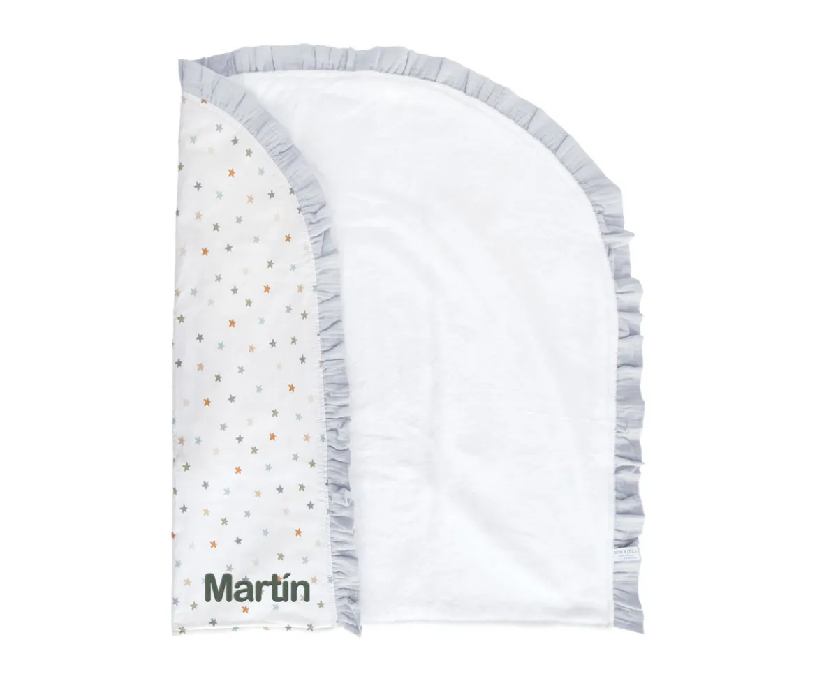 Manta Arrullo Little Stars Blue Personalizable