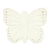 Manta-Colcha Mariposa White