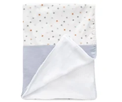 Manta Coralina Little Stars Blue Personalizable