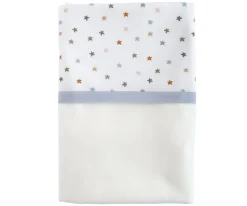 Manta Coralina Little Stars Blue Personalizable
