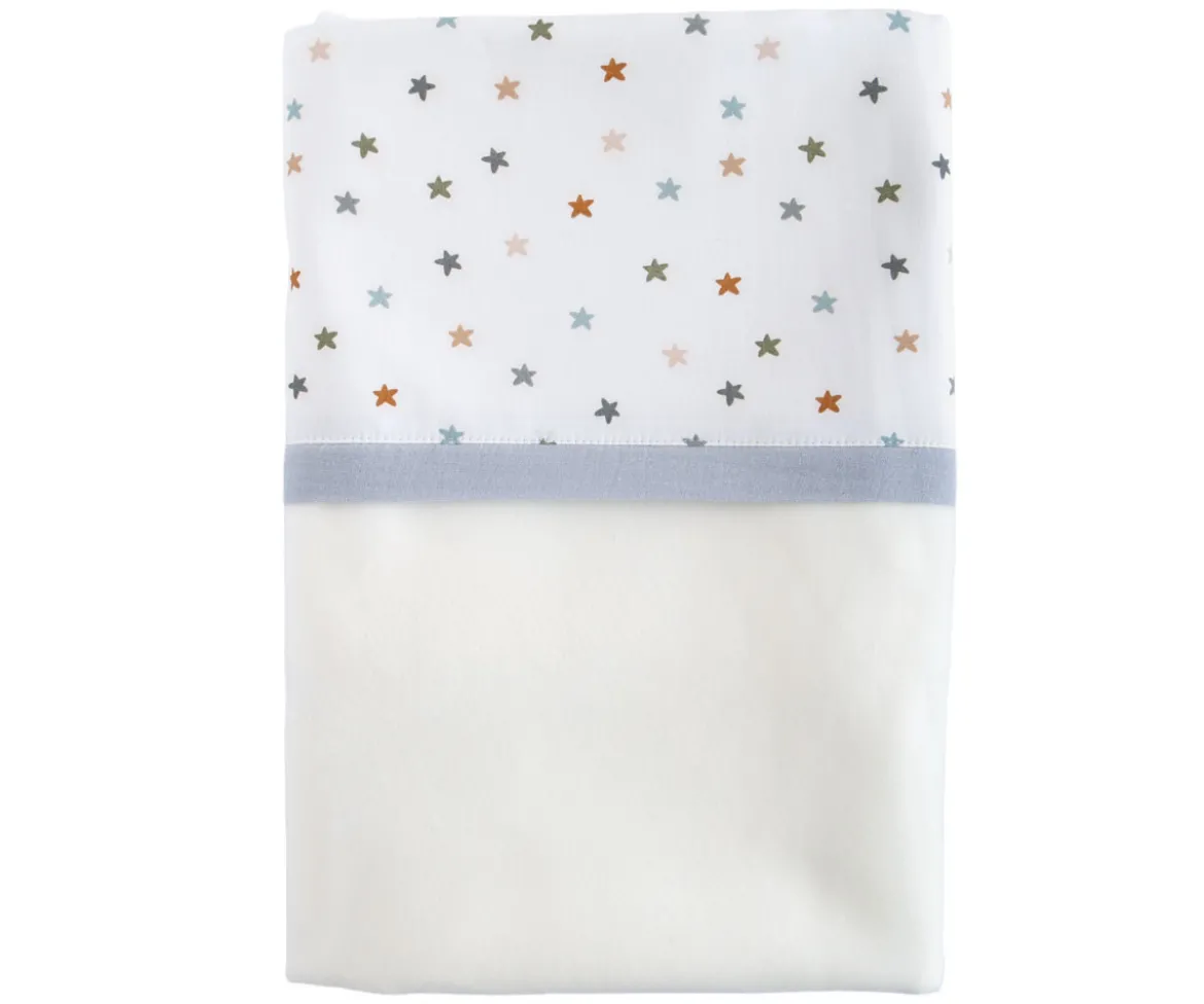 Manta Coralina Little Stars Blue Personalizable
