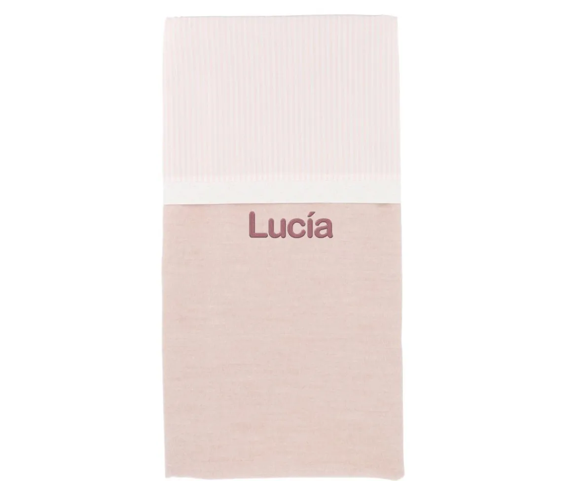 Manta Dorset Rosa Personalizable