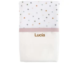Manta Little Stars Pink Personalizable