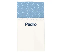 Manta Mini Star Azul Personalizable