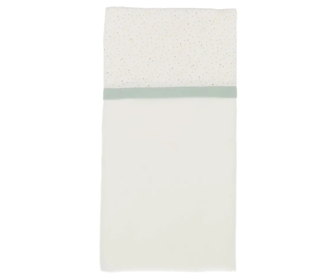 Manta Rainbow Dots Verde Personalizable